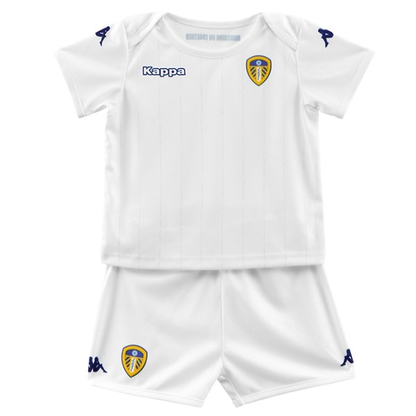 Camiseta Leeds United Replica Primera Ropa Niños 2018/19 Blanco